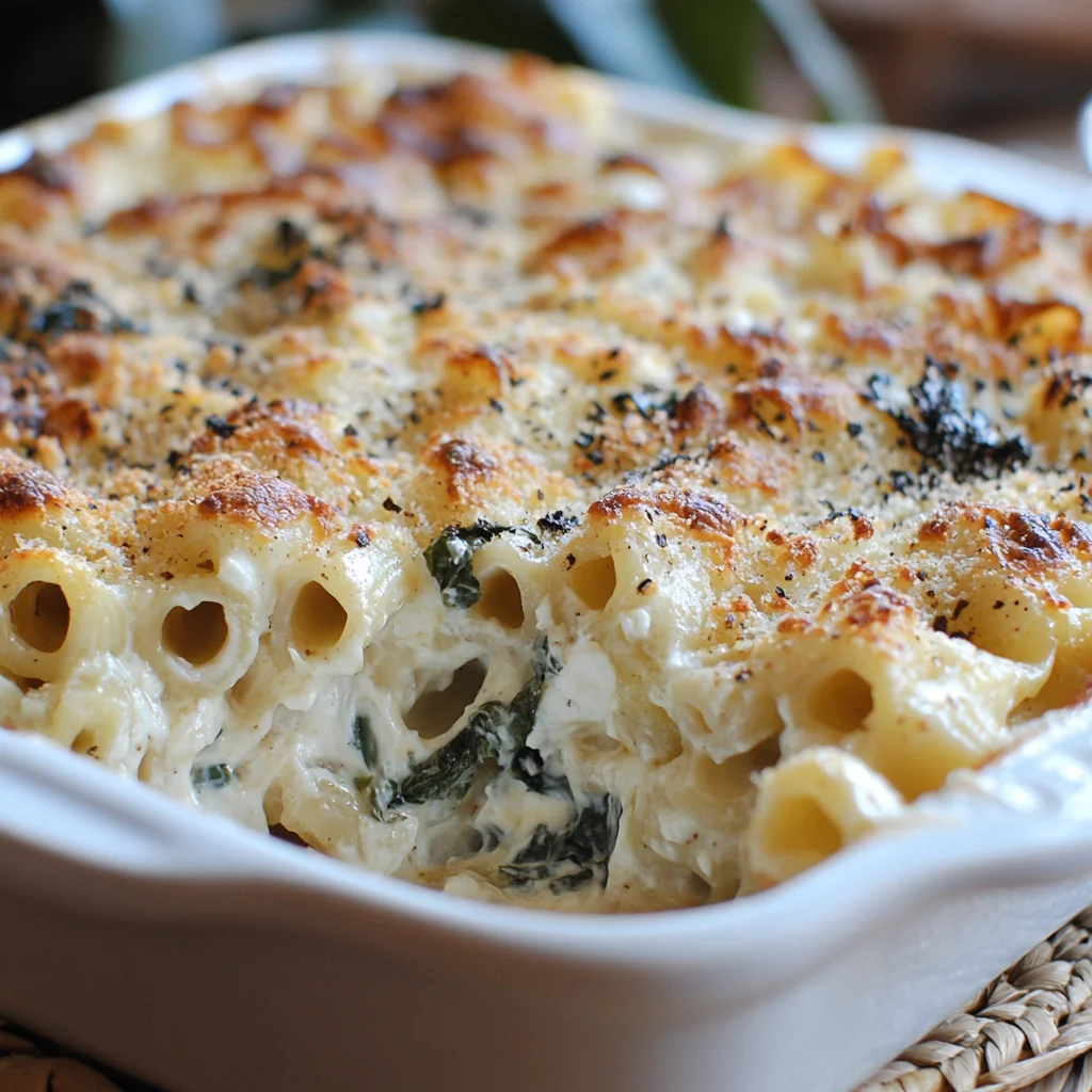 "Baked Pasta with Cream Cheese Recipe"