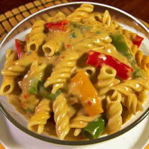 "Creamy Rasta Pasta Recipe"