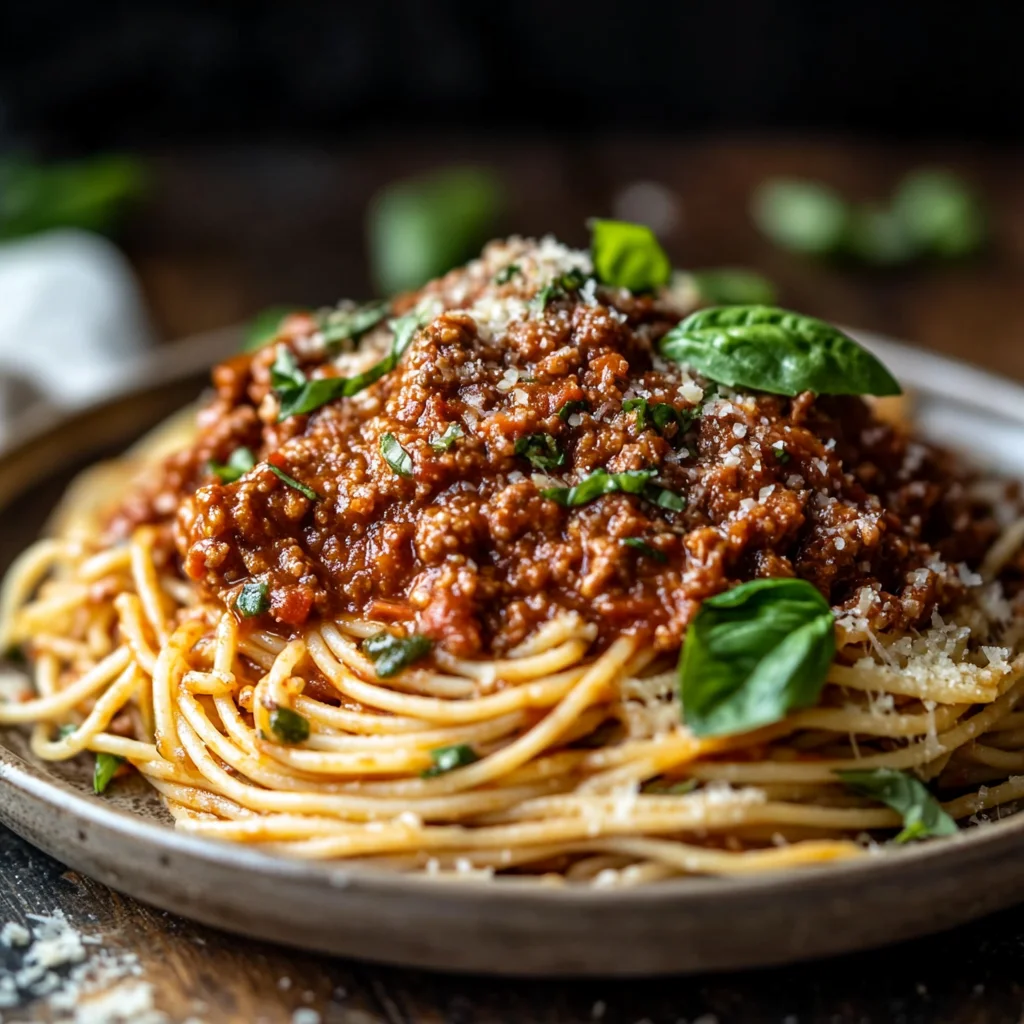 Gluten-Free Spaghetti Bolognese