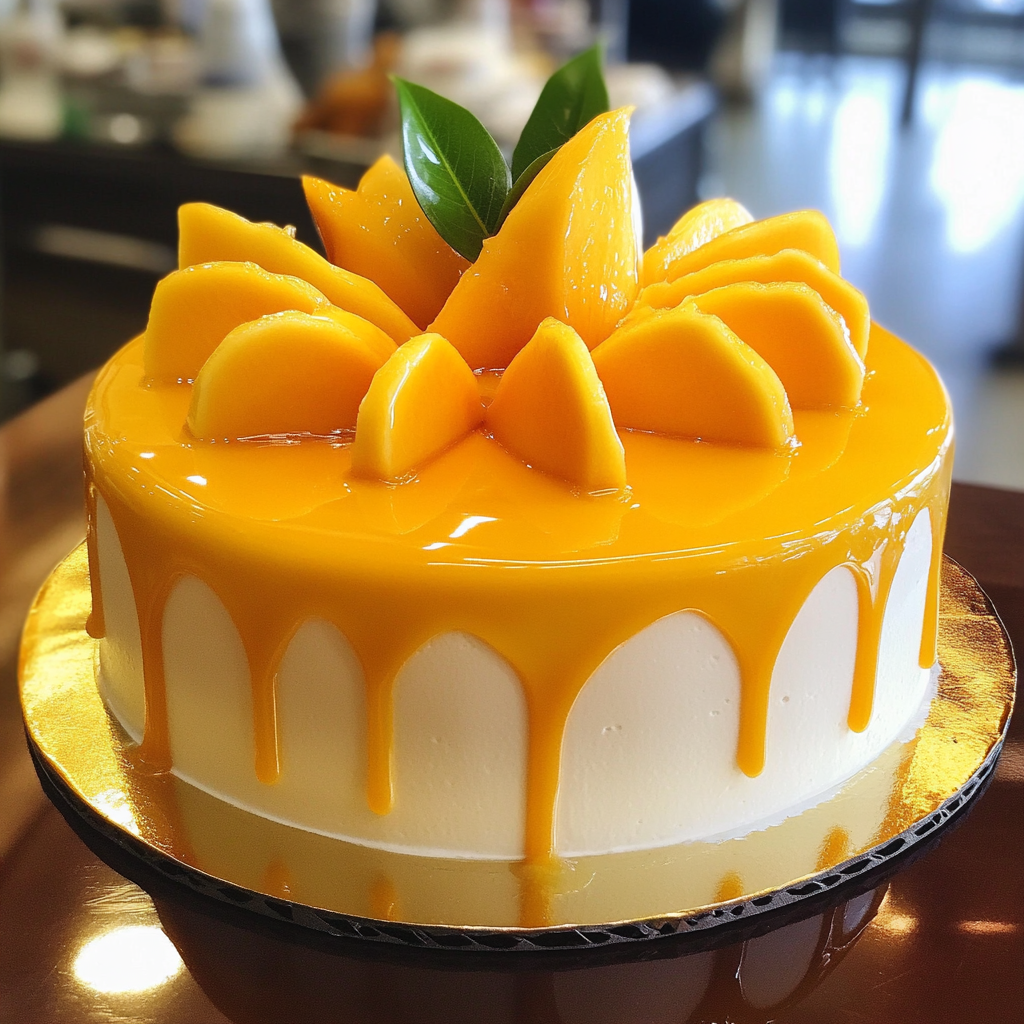 Mango Mousse Cake Recipe: How to Make a Refreshing Tropical Dessert