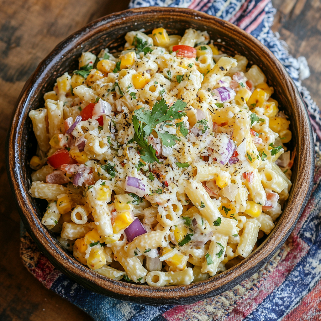 Elote Pasta Salad