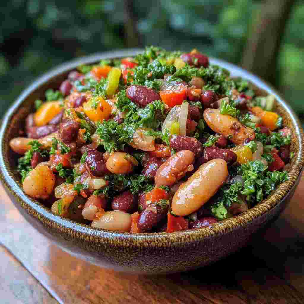 Grinder Bean Salad - recipesjulie