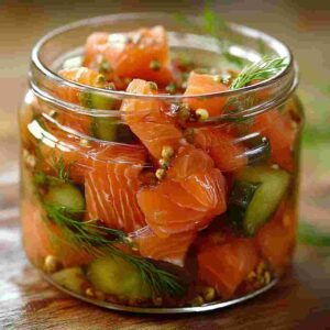 Pickled salmon - recipesjulie