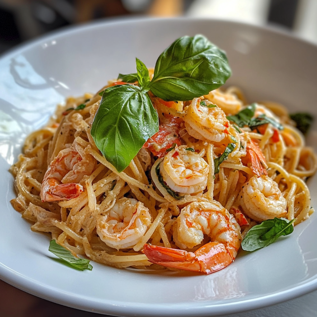 crab and shrimp pasta