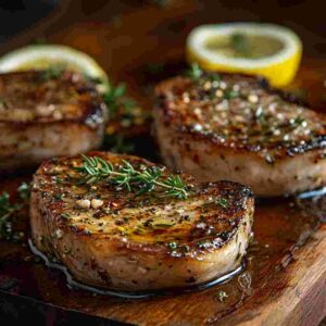 seared oyster steaks 2 - recipesjulie