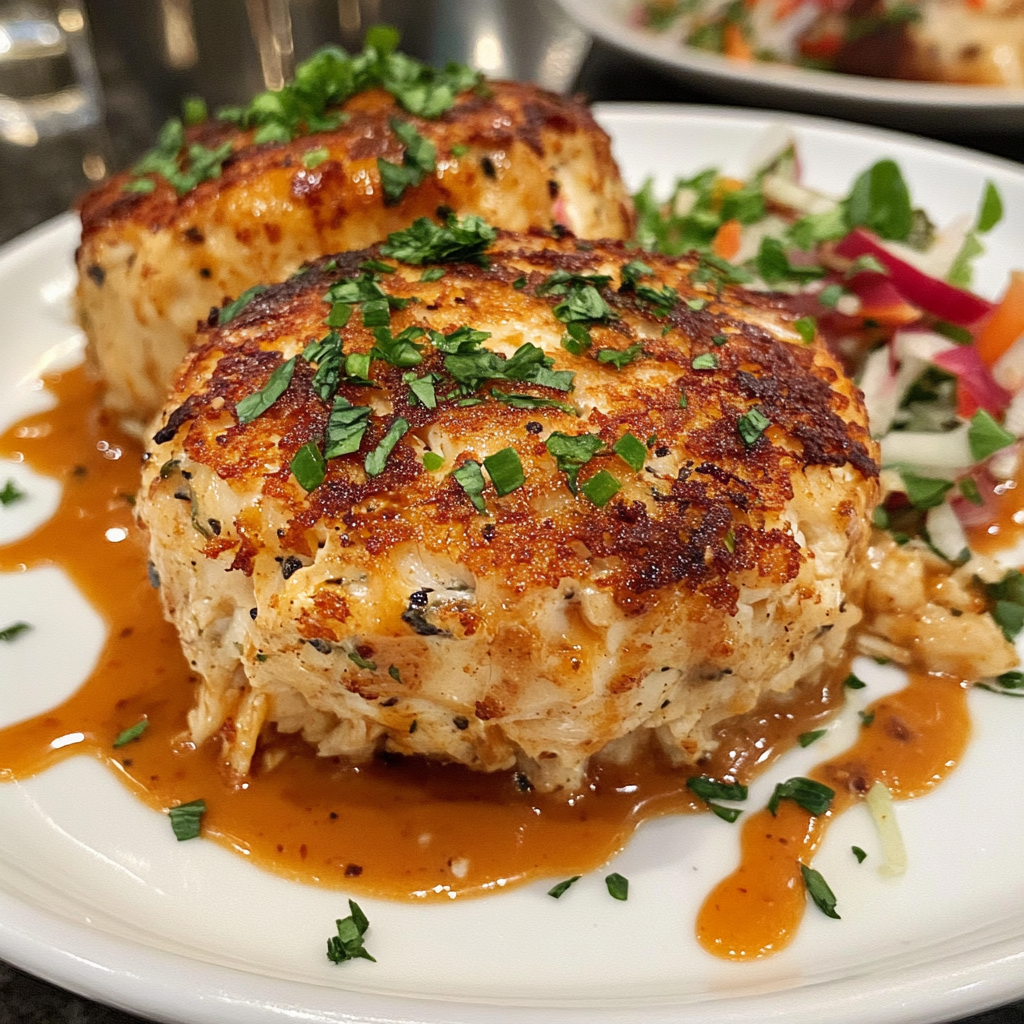 New Orleans crab cake