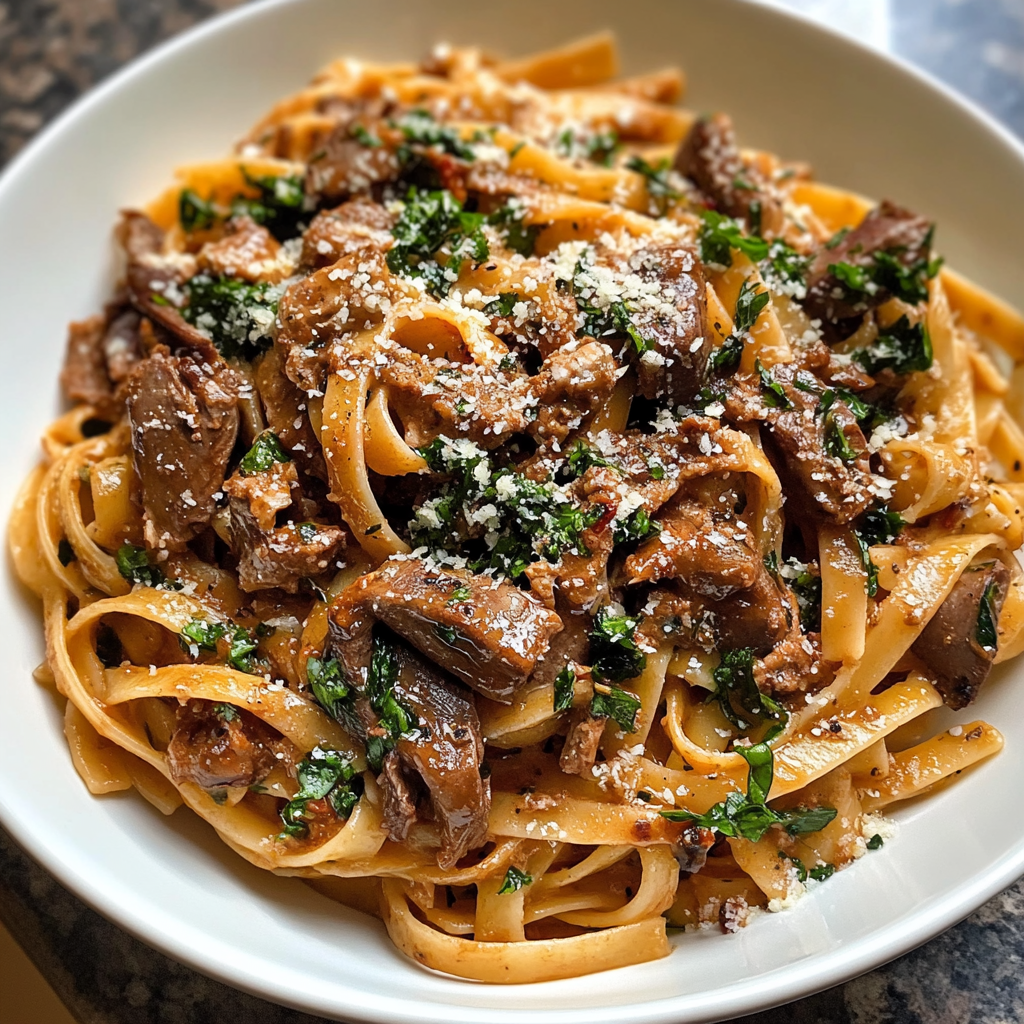 Venison Pasta