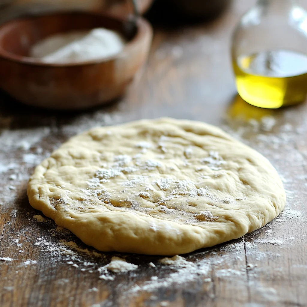 pizza dough made with 00 flour 